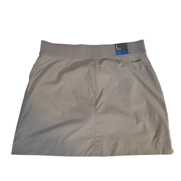 Columbia NWT Size Large Gray Climber Canyon Skort Skirt Omni Shield Hiking - Picture 6 of 8